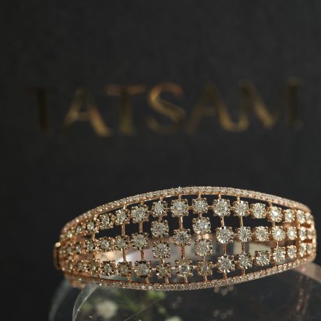 gold diamond bangle bracelets Surat