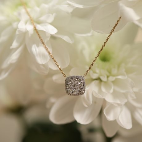 diamond pendant necklace surat