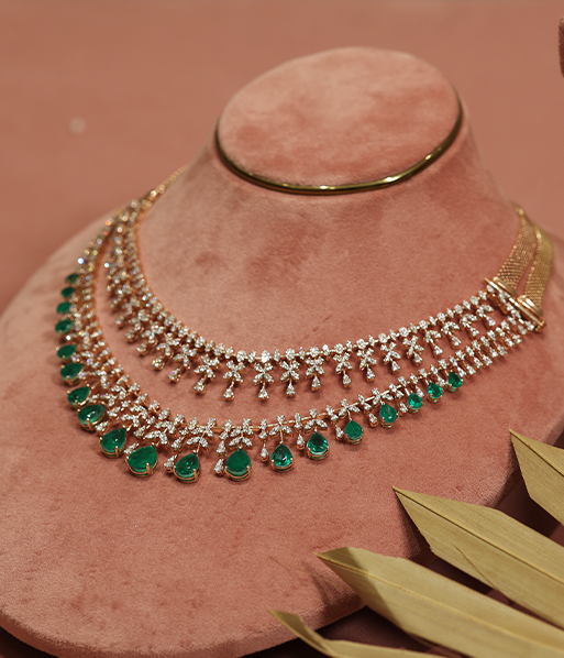 diamond necklace for women in Surat