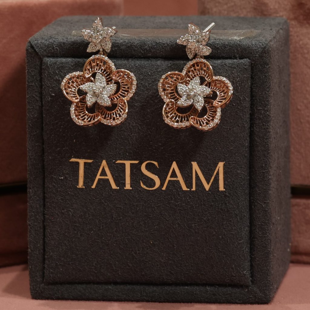 buy diamond earrings online in Surat