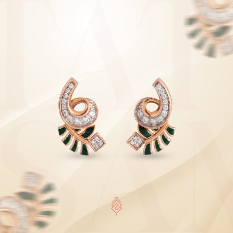 Diamond Stud Earrings Surat